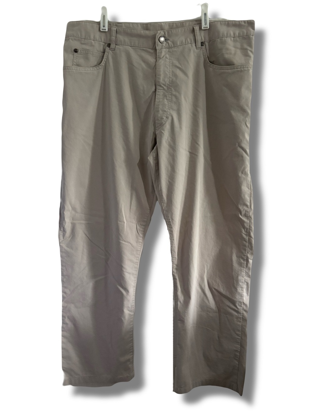 Zegna Sport Straight Leg Beige Chino Pants Size 40